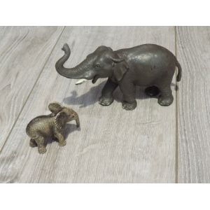 ELEPHANTE ET SON BEBE SCHLEICH - Occasion