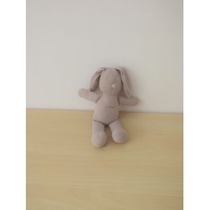 Doudou Lapin Gris Rose Petit Bateau - Occasion