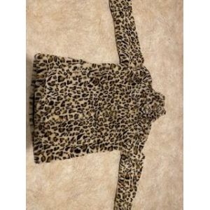 Manteau Léopard Fausse Fourrure Bon État - Occasion