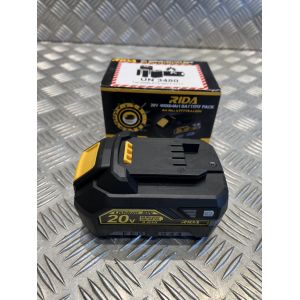 batterie 20v - 4Ah Rida ly777 outils silex Schneider Rida Meterk Liangye electro portatif perceuse scie sauteuse circulaire sabre agrafeuse visseuse pistolet colle gonfleur tron&ccedil;onneuse souffleur ... - Occasion