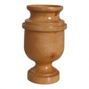 Cache Pot En Bois Vintage Bois - Occasion