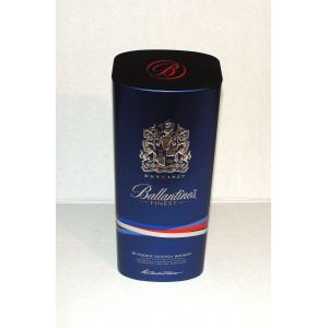 Boite Ballantines Finest Boite Metal A Whisky 28 Cm - Occasion