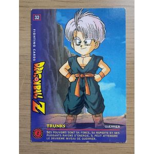 Carte 032 Dragon Ball Fighting Cards 32 Fr Dbz Trunks Non Gratt&eacute;e Panini - Occasion