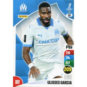 N&deg;151 Garcia Ulisses Om Carte Jeu Adrenalyn Xl Ligue 1 2025-2026 - Occasion