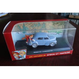 Les Voitures De Spirou Et Fantasio - Renault 4cv -La Mauvaise T&ecirc;te - Occasion