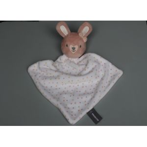Doudou Lapin Plat Rose Blanc Orchestra - Occasion