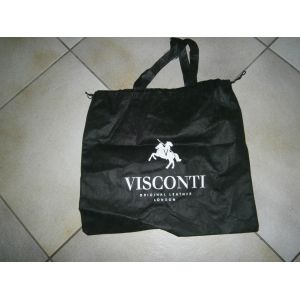 sac en toile marque VISCONTI noir - Occasion