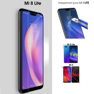 Protection &Eacute;cran Verre Tremp&eacute; Xiaomi Mi 8 Lite - Occasion