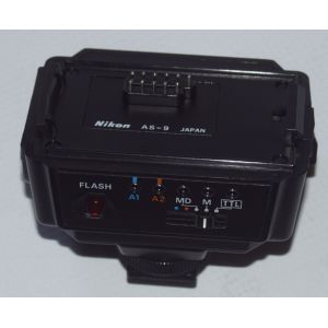 Coupleur de flash NIKON AS-9 pour flash Nikon SB-16 Nikon FE2 FM2 FG - Occasion
