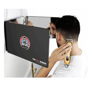 Miroir 360 Degrés Pour Se Couper Les Cheveux - Hauteur Réglable Avec Crochets - Miroir 3 Faces Pliable - Miroi De Barbier - Miror Coiffure Homme - Miroi Triptyque Barber (I Sans Led I) - Occasion