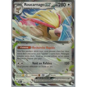 Carte Pokémon - Roucarnage Ex - 164/197 - Ultra-Rare - Ev3 Flammes Obsidiennes - Occasion