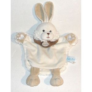 doudou lapin marionnette baby nat - Occasion