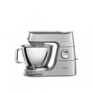 KENWOOD KVC85.124.SI - Robot pâtissier Titanium Chef Baker - 2 bols en inox 3,5L et 5L - Balance intégrée 6kg - Blender 1,8L - 1200W - Occasion