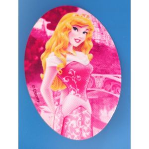 Princesse Aurore La Belle Aux Bois Dormant Ecusson Patch Thermocollant Ovale 2022 Princesses Disney B - Occasion