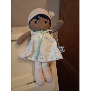 Kaloo Poupée noire en chiffon Tendresse Manon, doudou - Occasion