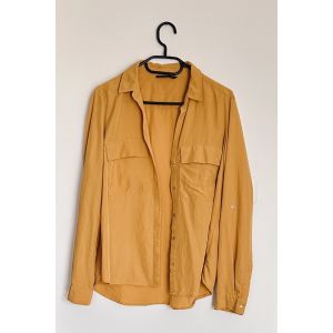 Chemise – Stradivarius – Jaune Moutarde – L - Occasion