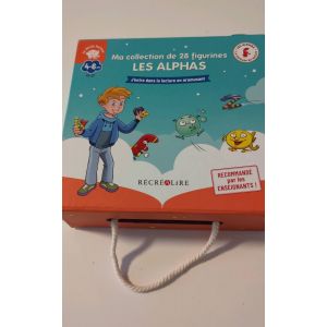Ma Collection De 28 Figurines Les Alphas Recrealire - Occasion