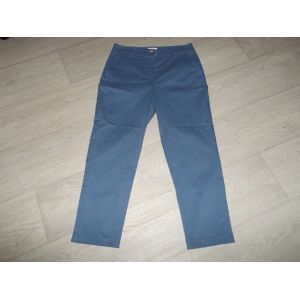Pantacourt Antonelle Bleu Acier Taille 36 Neuf - Occasion