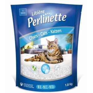 Litiere Chat Perlinette Absorbante Cristaux Silice 1.8 Kg Demavic Sac 4 Litres - Occasion
