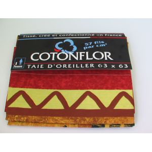 Taie D'oreiller 63 X 63 Cm Neuve Style Ethnique Afrique Ethnic - Occasion