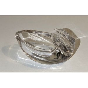 Petite Sali&egrave;re Ou Poivri&egrave;re En Verre Cygne - Occasion