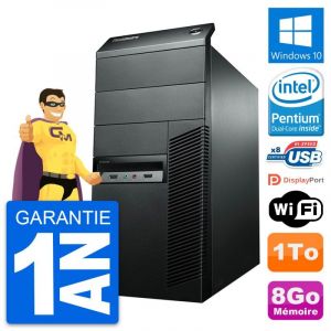 PC Tour Lenovo ThinkCentre M92p G2020 RAM 8Go Disque Dur 1To Windows 10 Wifi - Occasion