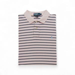 Reconditionné - Polo Manches Courtes Homme Rose - Taille L - Homme - Rose - Occasion