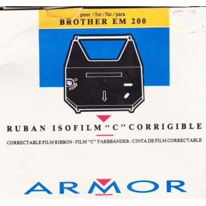 Ruban isofilm "c" corrigible pour machine à écrire BROTHER EM 200 - ARMOR - Occasion