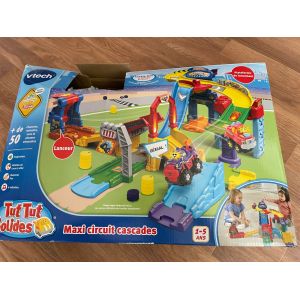 Tut Tut Bolides Maxi Circuit Cascades + Tut Tut Bolides Maxi Caserne De Pompiers - Occasion