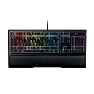 RAZER Clavier Gamer ORNATA CHROMA - Filaire - Rétroéclairé RGB - Repose-poignets - Occasion