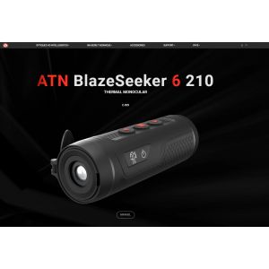 ATN BlazeSeeker-210 Monoculaire d'imagerie Thermique 256 x 192 ; 1,5-12 x 12 microns < 35 NETD 50 Hz - Occasion