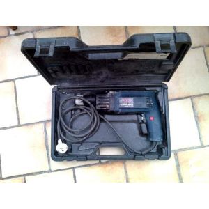 PERCEUSE AEG PNEUMATIQUE ELECTRONIQUE 6000 WATT AEG 2000 PERFORATEUR BURINEUR OUTILLAGE ÉLECTROPORTATIF A PERCUSSION ROBUSTE PERCER MUR Percer métal béton PUISSANT AVEC ETUI VALISETTE COFFRET VA - Occasion