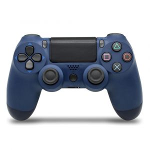 Manette De Jeu Compatible Ps4 Ps4 Slim Ps4 Pro Pc Bleu Fonc&eacute; - Occasion