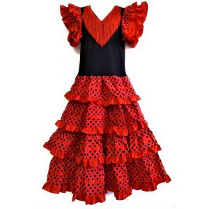 Robe Flamenco Pour Fille - Occasion