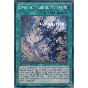 Yu-Gi-Oh! - Ct10-Fr014 - Livre De Magie Du Ma&icirc;tre - Super Rare - Occasion