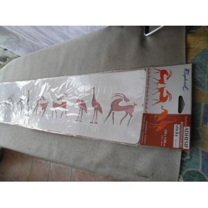 pochoir adhesif raphael-frise animaux d'afrique - Occasion