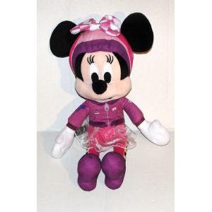 Peluche Minnie Combinaison De Sport Play By Play - Doudou Souris Disney 42 Cm - Occasion