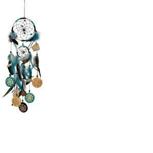 Attrape Rêves Bleu Turquoise - Petit modèle - Occasion