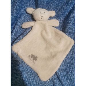 Doudou Plat Mouton Blanc Fermeture Pharma'indep Groupement - Occasion
