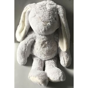 Doudou Peluche Lapin Gris 40cm Atmosphera - Occasion