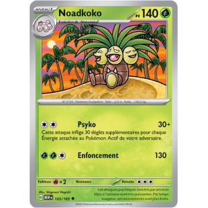 Carte Pokémon - Noadkoko - 103/165 - Ev3,5 151 Mew - Occasion