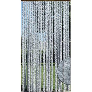 Rideaux de Porte Chenille, Gris, 90 x 220 cm - Occasion