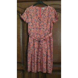 Robe Fleurie Antonelle - Taille 38 - Occasion