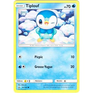 Pok&eacute;mon - 32/156 - Tiplouf - Sl5 - Soleil Et Lune - Ultra Prisme - Commune - Occasion