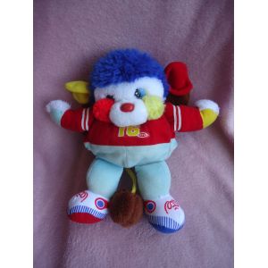 POPPLES FOOTBALL AMERICAIN EN PELUCHE VINTAGE 30 CM MATTEL - Occasion