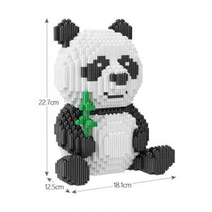 Mini Blocs De Construction Panda &Eacute;ducatif, Bricolage 3689 Pi&egrave;ces, Jouets Animaux Pour Enfants, Mod&egrave;les De Briques - Occasion
