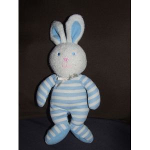 Lapin Luminou Raye Bleu Blanc Grelot - Occasion