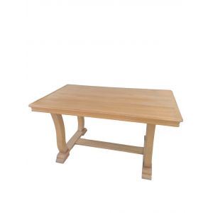 Table À Manger Ancienne De Cuisine Et Salle À Manger En Bois Massif 4 Places 150 X 90 X Hauteur 75 Cm - Occasion