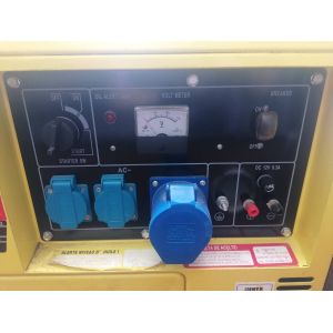 Groupe électrogène genyx 5000w 50 hz sur remorque - Occasion