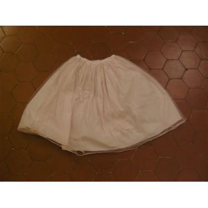 Jupon Tulle Et Coton Rose Okaïdi - Occasion